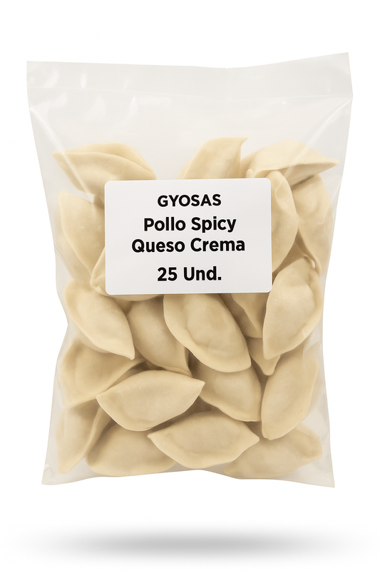 Gyosas Pollo Spicy Queso Crema - 25 UNIDADES