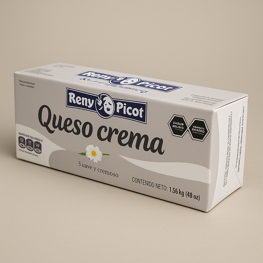 Queso Crema Reny Picot Barra de 1.36 gr